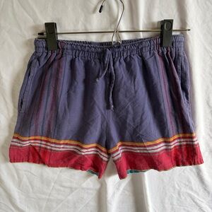 Kenyan Kikoy Cotton Fabric Handmade Shorts